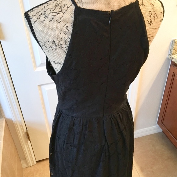NWT - Black MONTEAU Lace Dress  – Size Large - Picture 5 of 8